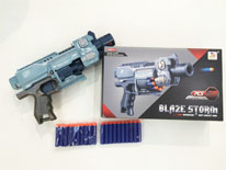 Item 673926 Blaze Storm Battery Operated Soft Bullet Gun Toy Classic Safe Shooting Gun Toy for Kids
