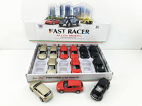 Item 717196 PULL BACK METAL CAR