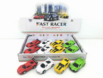 Item 717207 Pull Back Die Cast Sports Car Classic Metal Toy Vehicle for Kids