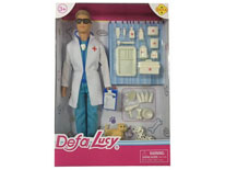 Item 689664 Male Veterinarian Figure with Animal Health Care Play Ver2 Interesting Barbie Figure Toy for Kids