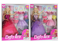 Item 709622 11.5cm Solid Barbie Princess with Changeable Clothes Interesting Barbie Clothe Changing Toy Set for Kids