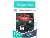 Item 717208 PULL BACK METAL CAR