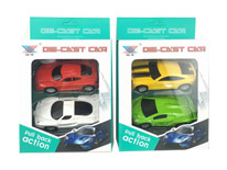 Item 717210 PULL BACK METAL CAR