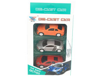 Item 717211 PULL BACK METAL CAR