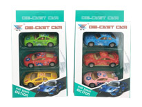 Item 717213 PULL BACK METAL CAR