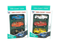 Item 717215 PULL BACK METAL CAR