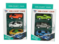 Item 717216 PULL BACK METAL CAR