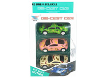 Item 717218 PULL BACK METAL CAR