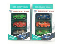 Item 717214 PULL BACK METAL CAR