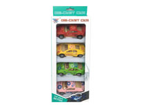 Item 717222 PULL BACK METAL CAR