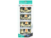 Item 717226 PULL BACK METAL CAR