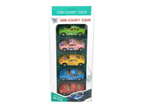 Item 717231 PULL BACK METAL CAR