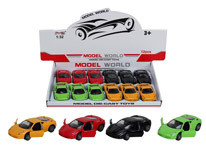 Item 714725 PULL BACK METAL CAR