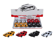 Item 714727 PULL BACK METAL CAR