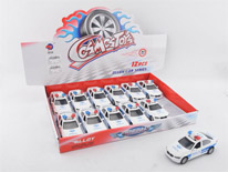 Item 650054 PULL BACK METAL CAR