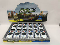 Item 705938 PULL BACK METAL CAR