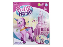Item 732712 B/O PONY W/SOUND & LIGHT